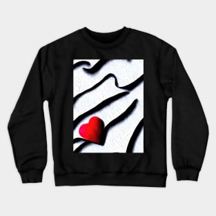 Hearts and Ribbons Crewneck Sweatshirt